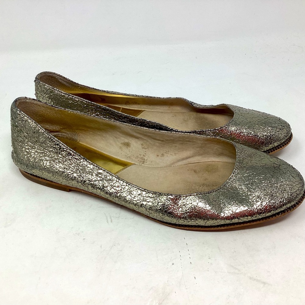 Michael Kors Bay View Slip on Round Toe Ballet Flat Shoes Women's Size 8M